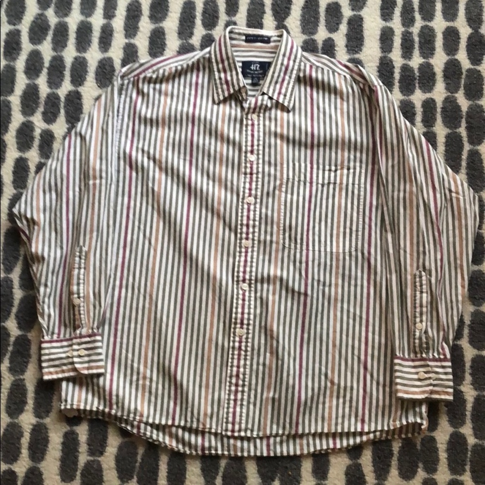 Vintage Van Heusen Stripped Button Down